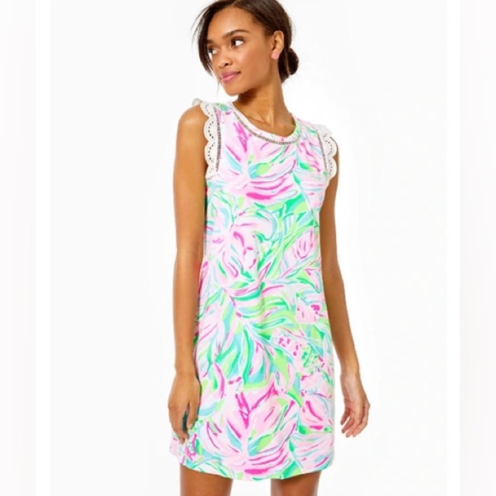 Lily Pulitzer Sleeveless Dress - Croc My World Print
